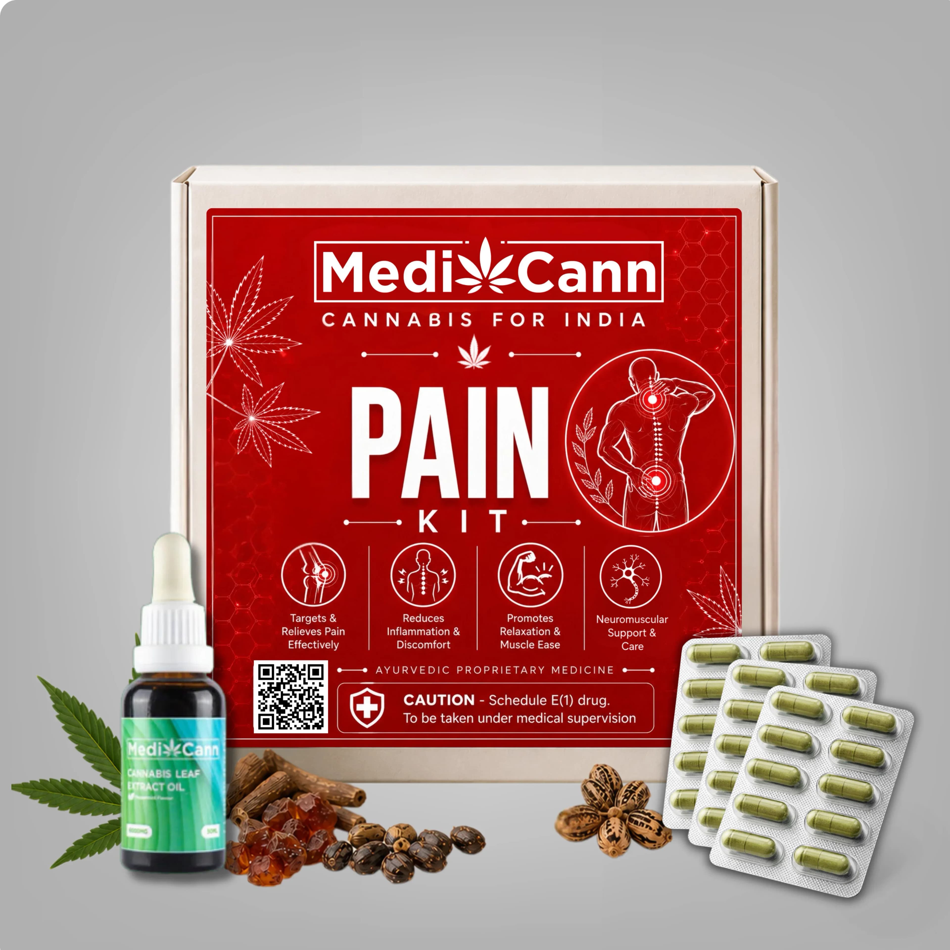 Medicann Pain Relief Kit