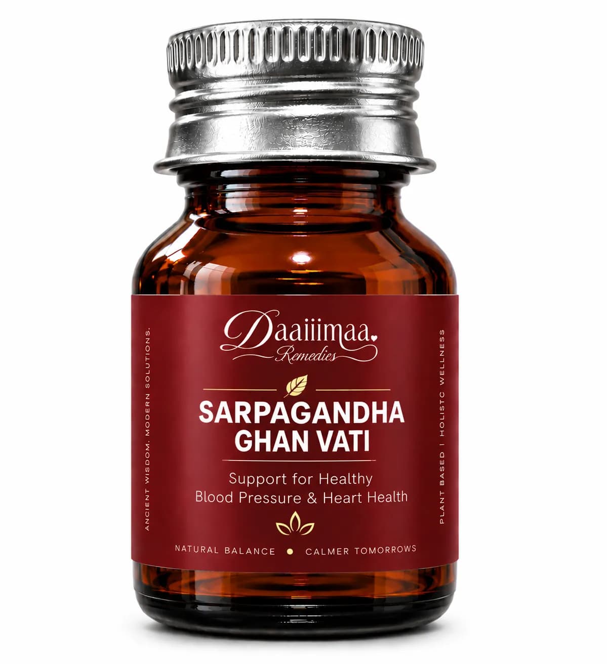Daaiiimaa Remediees' Sarpagandha Ghan Vati for BP- Cannabis Extract