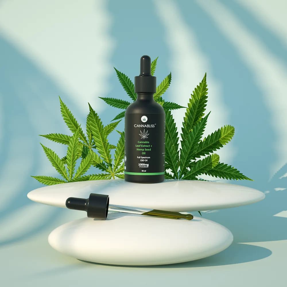 Balance - Cannabis Leaf Extract + Hemp Seed Oil - CannaBliss