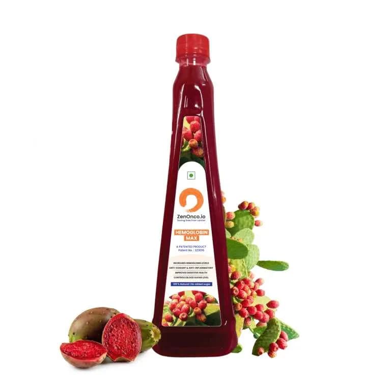 Prickly Pear Hemoglobin Juice | 750ML | ZenOnco